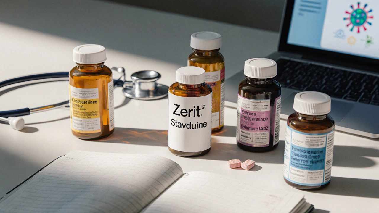 Zerit (Stavudine) vs Other HIV Medications: A Practical Comparison