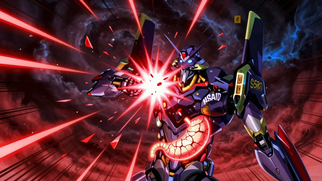 SSRIs and NSAIDs: How Their Combination Raises GI Bleeding Risk and How to Prevent It